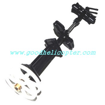 fq777-777-fq777-777d helicopter parts body set (main gear set + upper/lower main blade grip set + plastic frame set + connect buckle + inner shaft + bearing set + fixed set)